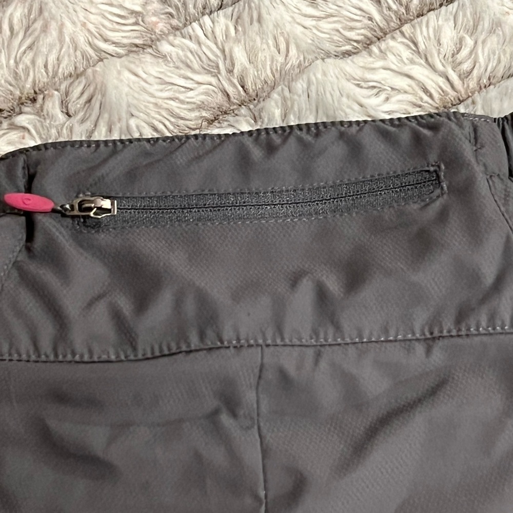 ❤️ 4 for $15 Pearl Izumi Grey & Pink Running Shorts Size S - Picture 8 of 9